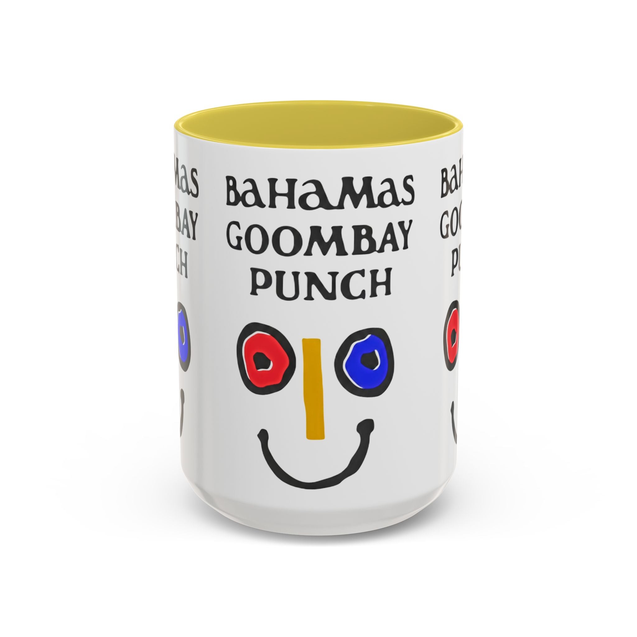 Bahamas Goombay Punch Mug — Colorful Caribbean Smile Coffee Cup (11oz, 15oz) - Creations by Chris and Carlos