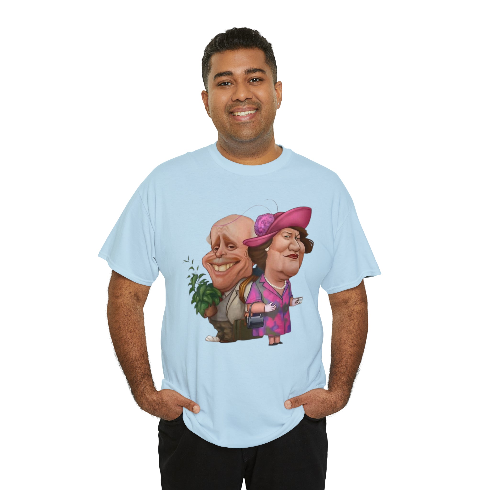 Keeping Up Appearances 90's TV Show-Unisex Heavy Cotton T-Shirt - Creations by Chris and Carlos