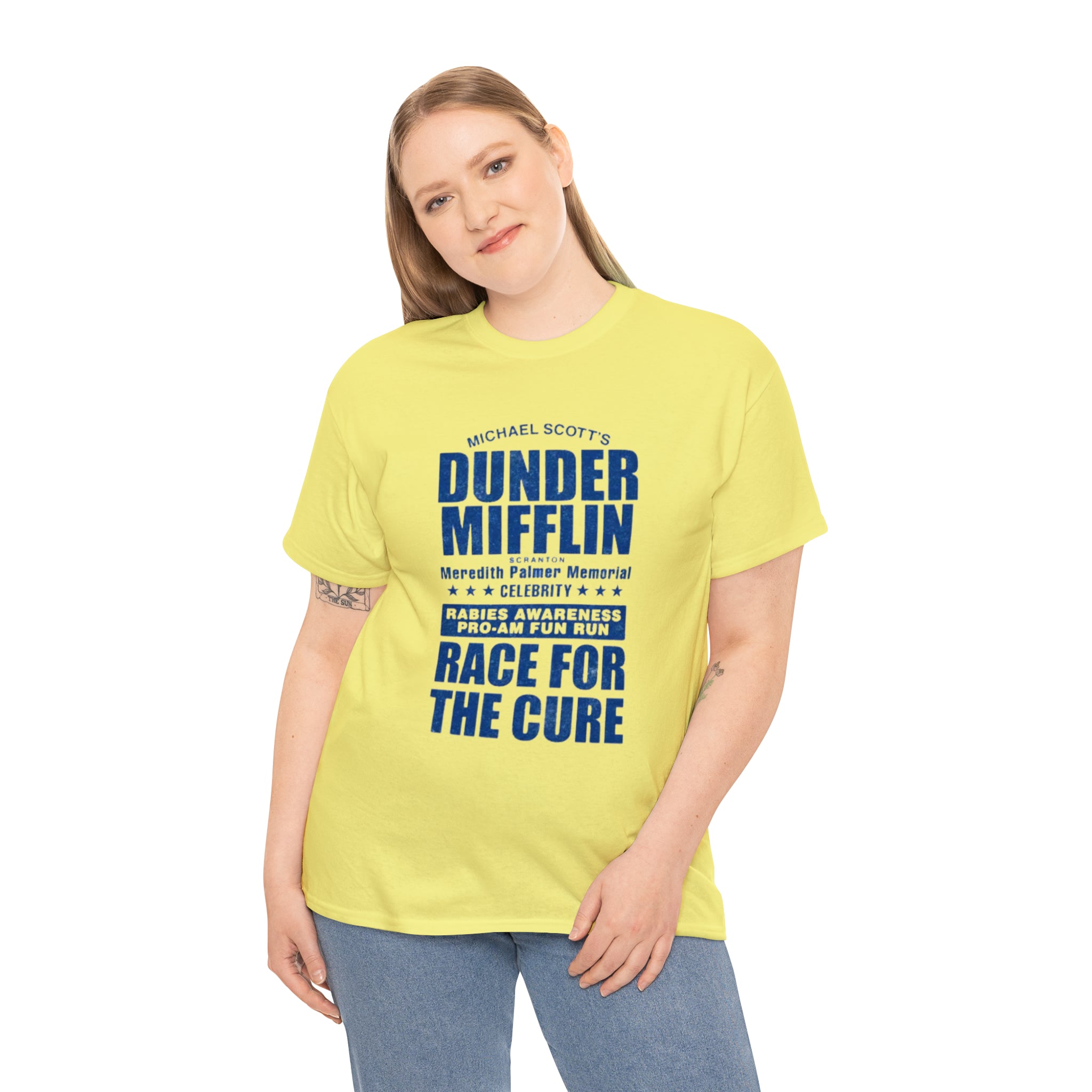 Race for the Cure- Unisex Heavy Cotton T-Shirt - Creations by Chris and Carlos