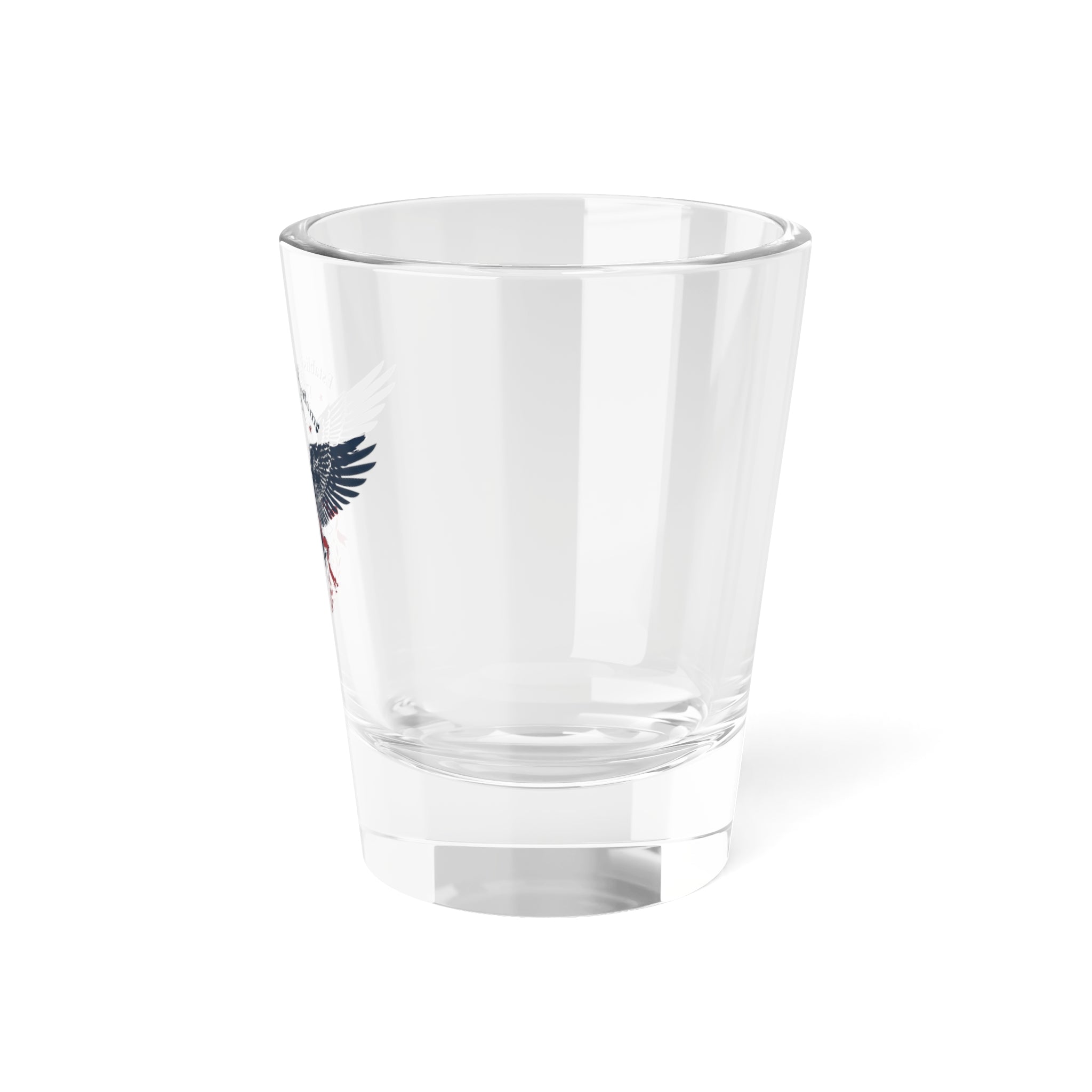 Patriotic Eagle Shot Glass — "Establishing Freedom" 1776–2026 Commemorative - Creations by Chris and Carlos