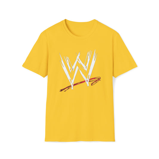 WWF Logo- Unisex Softstyle T-Shirt - Creations by Chris and Carlos