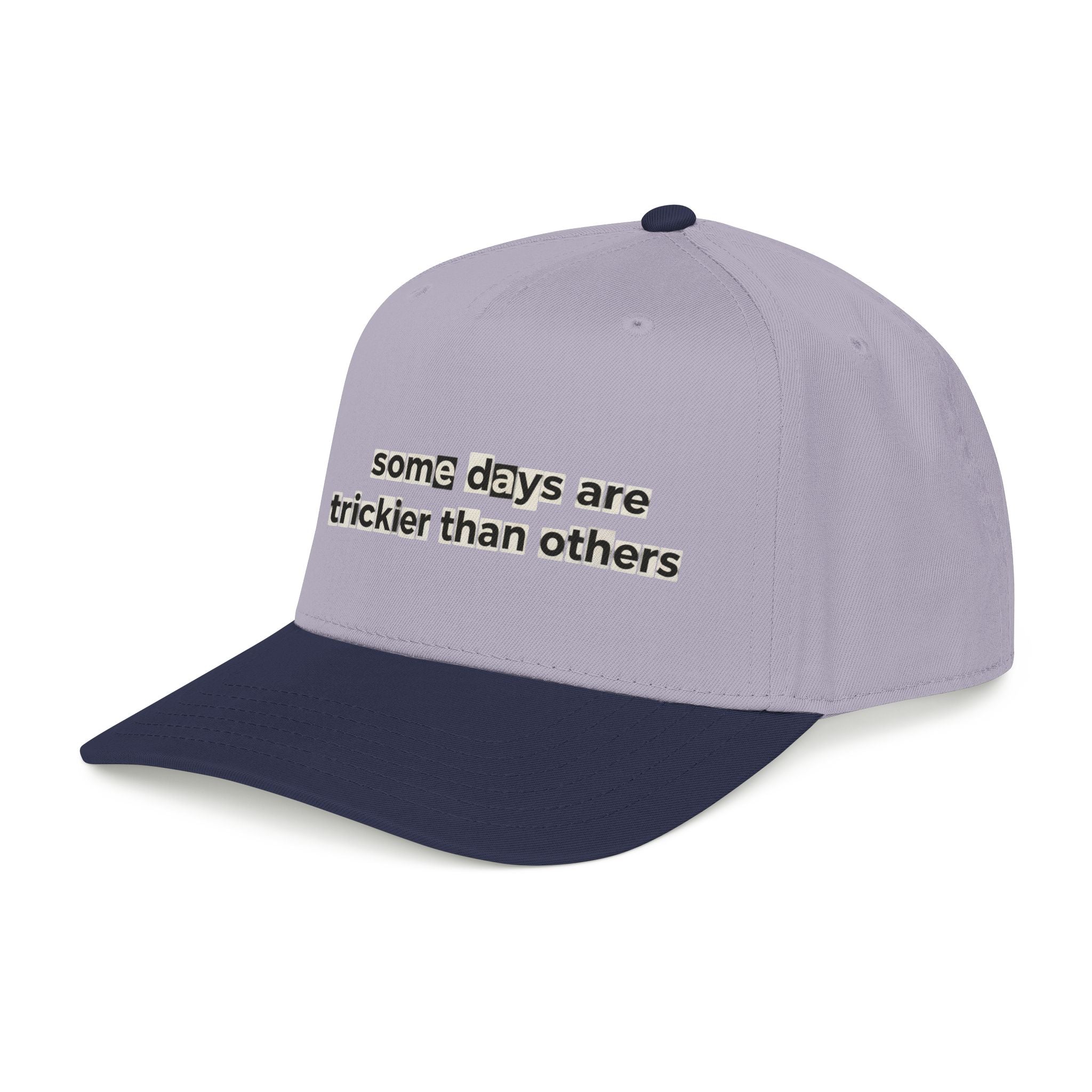Baseball Cap — "Some Days Are Trickier Than Others" Patch - Creations by Chris and Carlos
