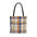 The Tailgate Crew- Stylish Plaid Tote Bag, Trendy Beach Bag, Reusable Shopping Tote