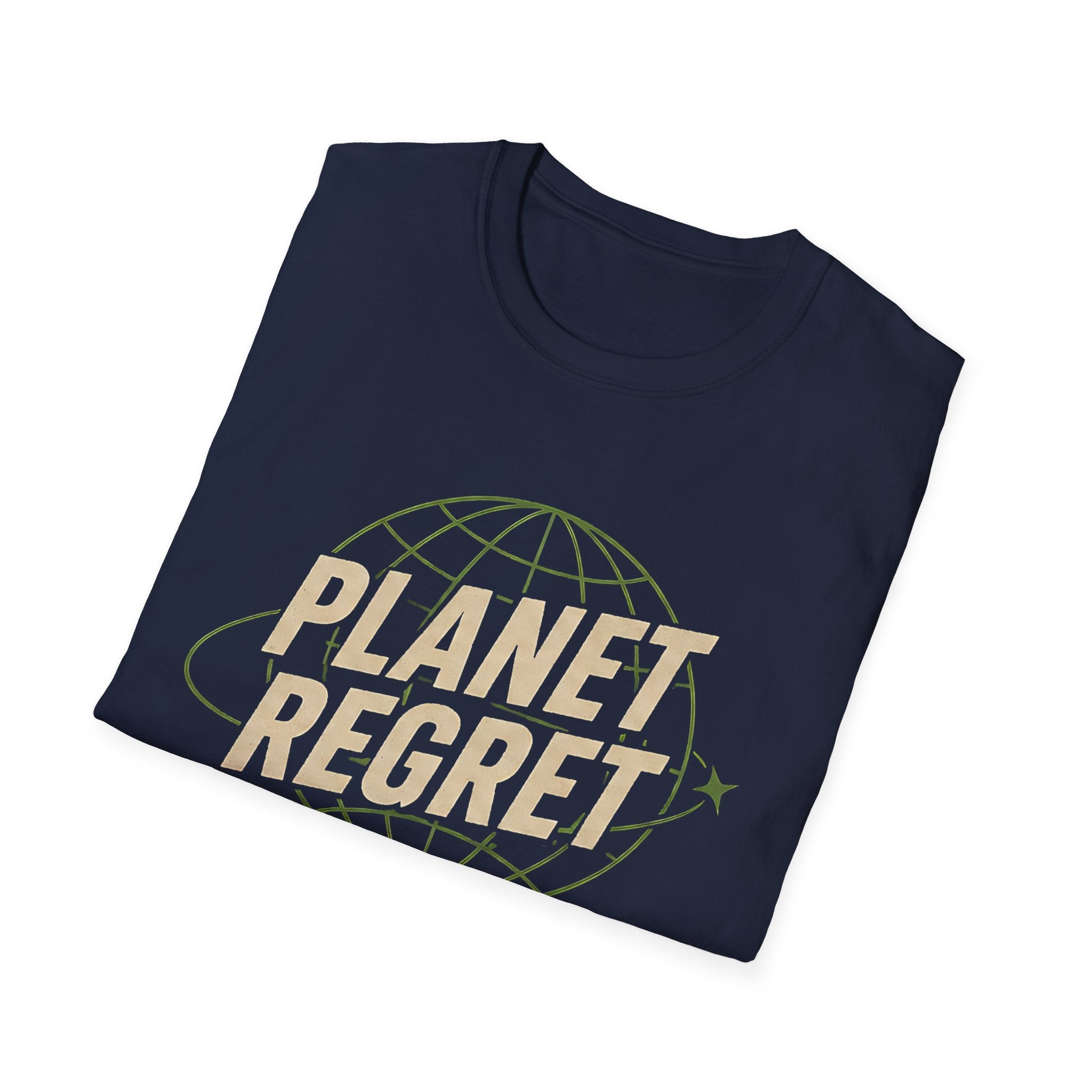 Planet Regret Graphic T-Shirt — Eco-Sarcastic Earth Awareness Tee - Creations by Chris and Carlos