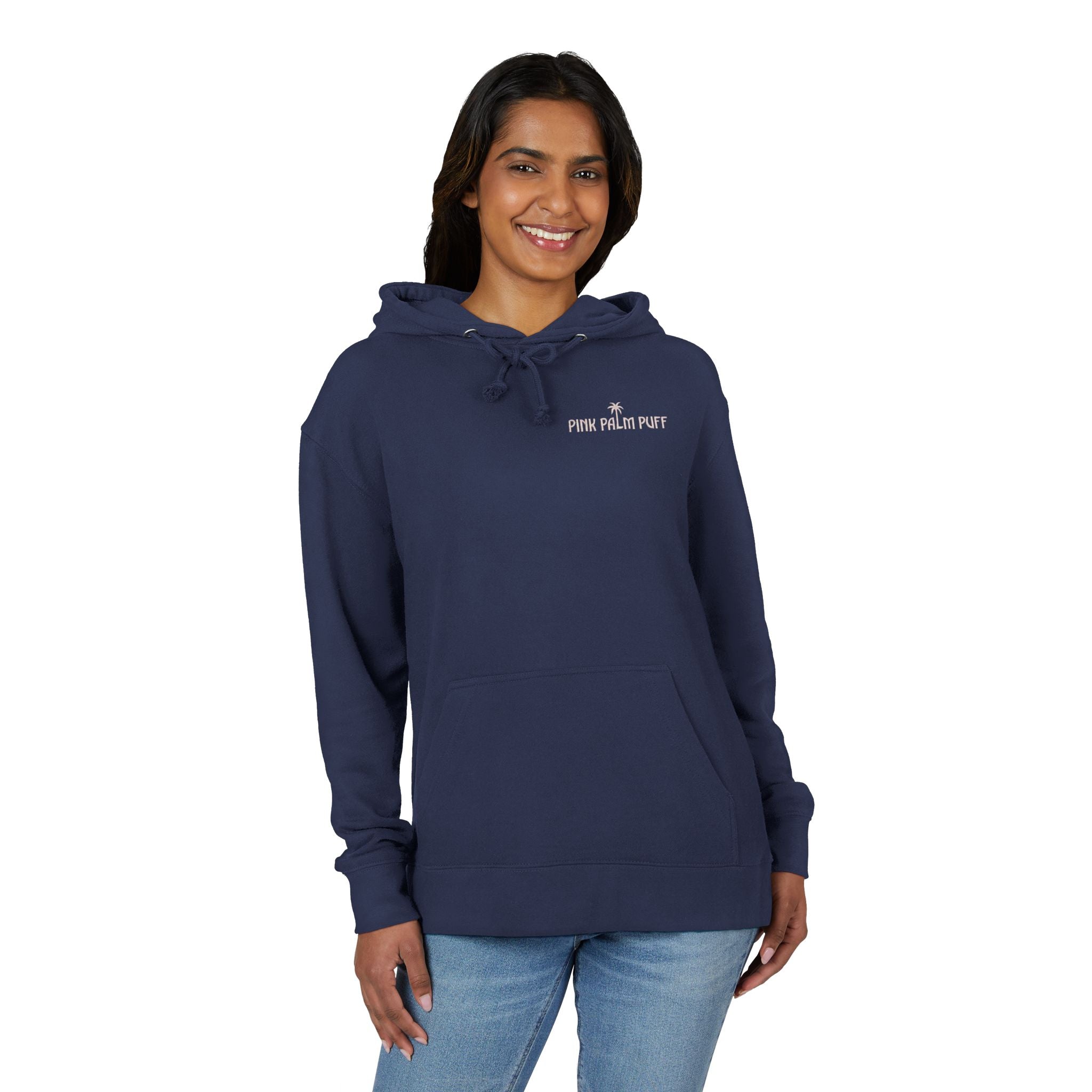 Coastal Bandana Art Hoodie — "Live in the Moment" Seahorse Design - Creations by Chris and Carlos