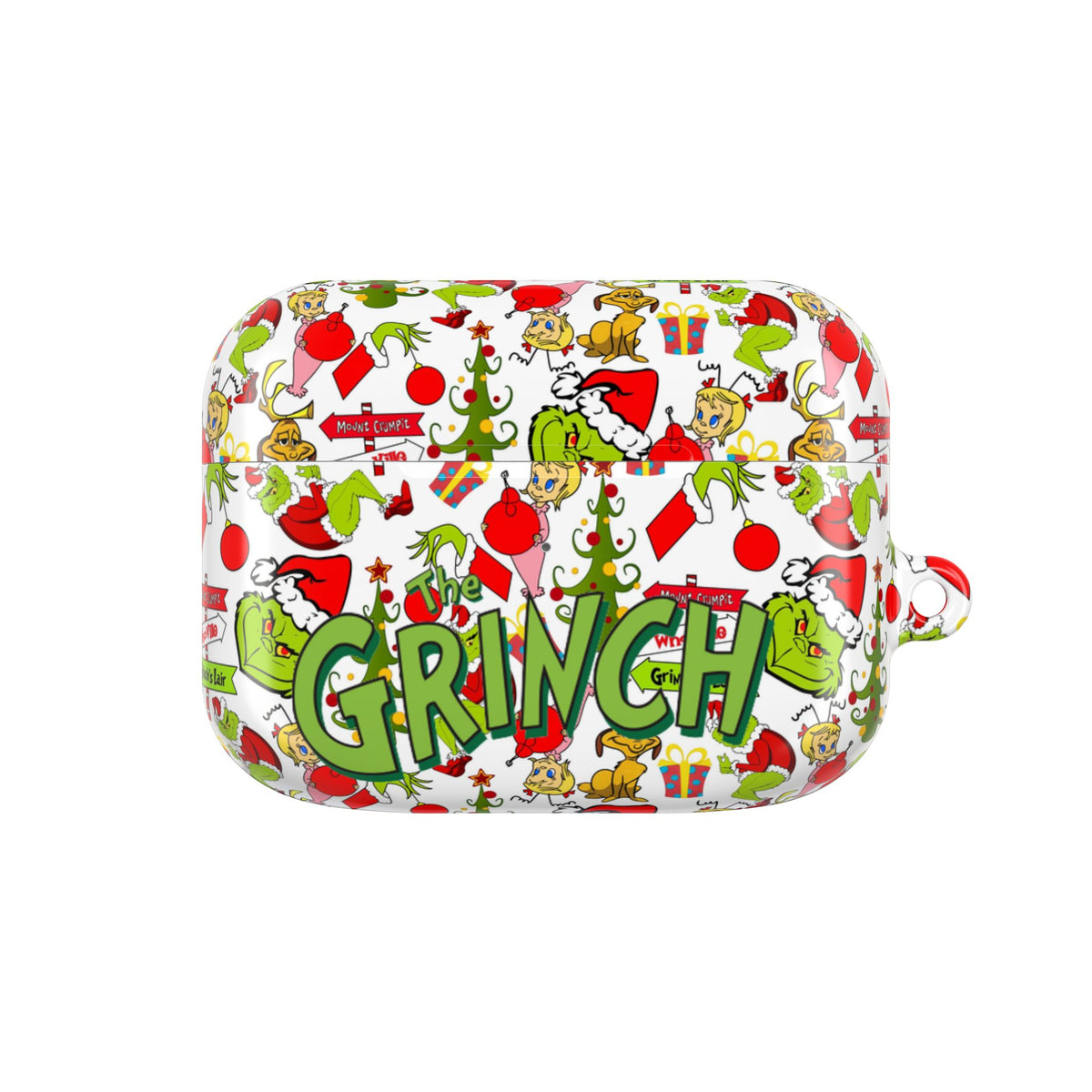 Grinch AirPod Case | Christmas Gift, Cute Holiday Accessory, Festive AirPods Cover, Fun Grinch Design, Unique Holiday Present