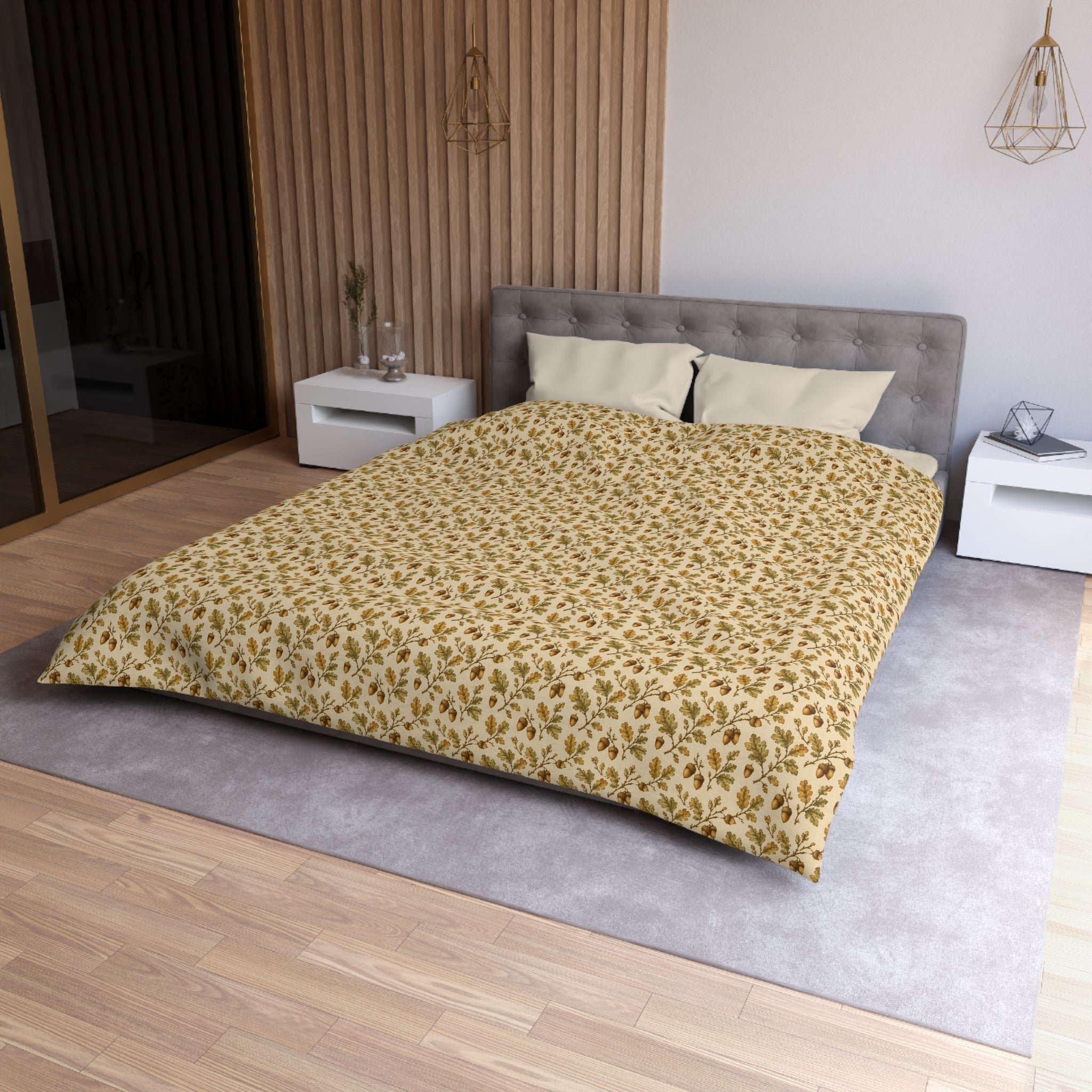 Old Soul Harvest™ Pressed Autumn Leaves Duvet Cover - Duvet Cover from Old Soul Harvest Bedding