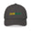 Organic Embroidered Subway Baseball Cap