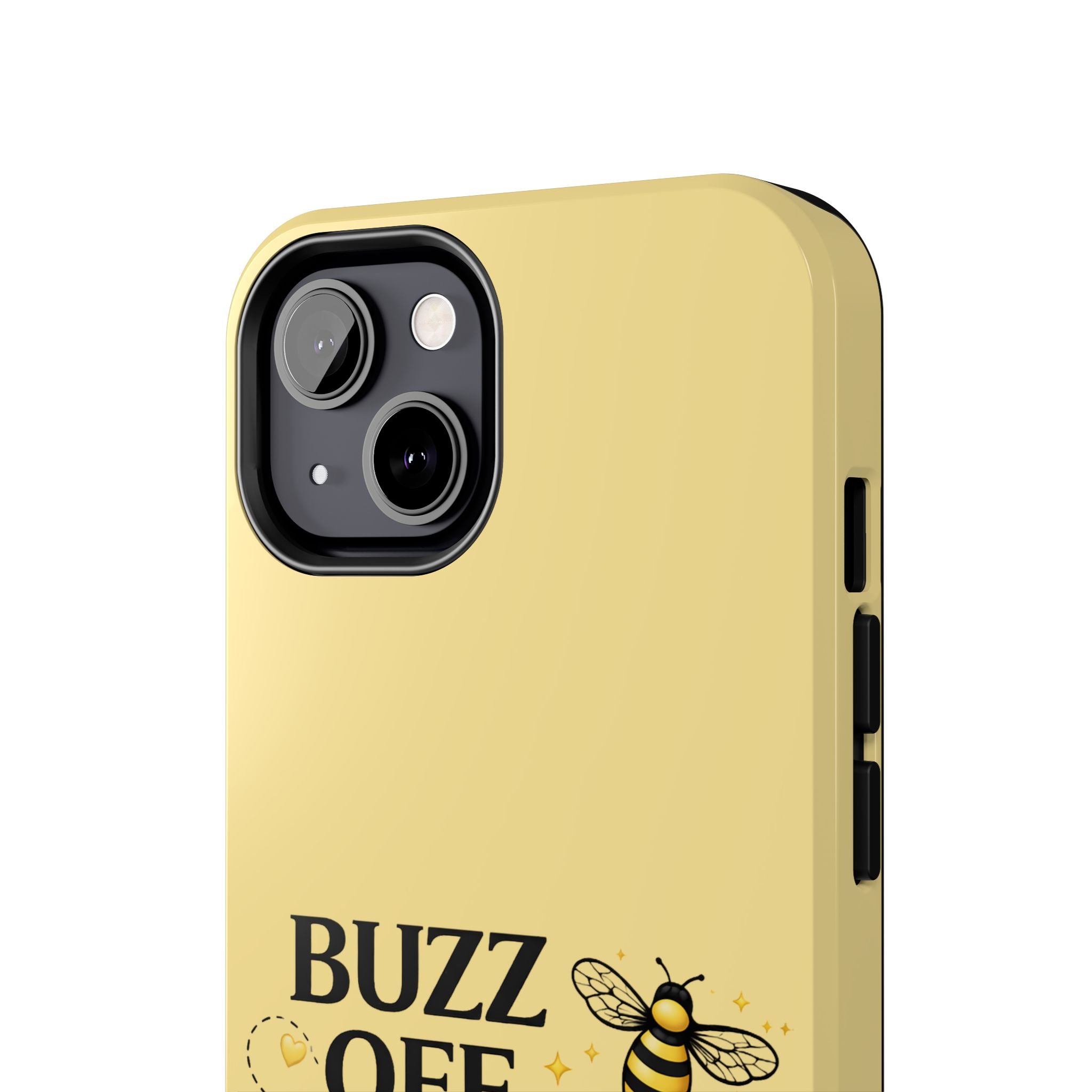 Buzz Off Bee Happy Always Phone Case - Creations by Chris and Carlos
