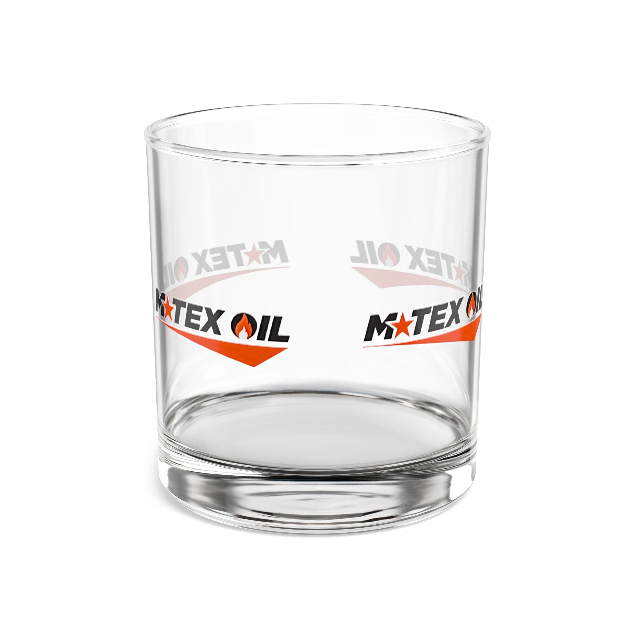 Landman- TV Show 10oz Branded Rocks Glass — Matex Oil Logo Whiskey Tumbler - Creations by Chris and Carlos