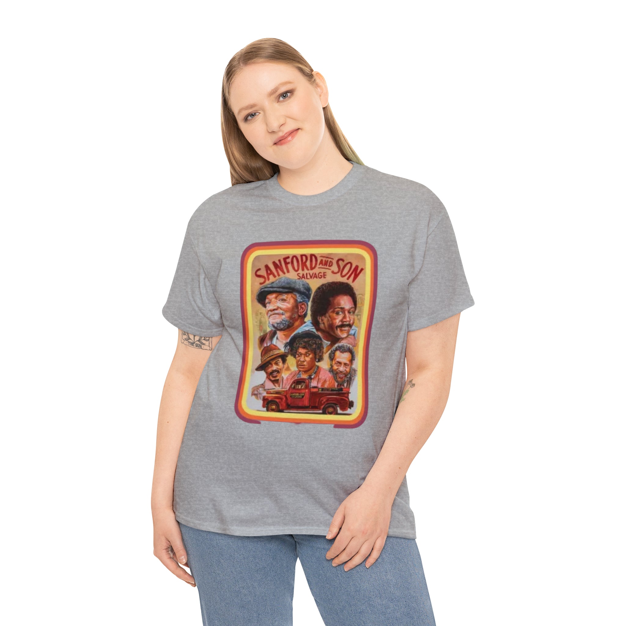 Sandford and Son 70's TV Show- Unisex Heavy Cotton T-Shirt - Creations by Chris and Carlos