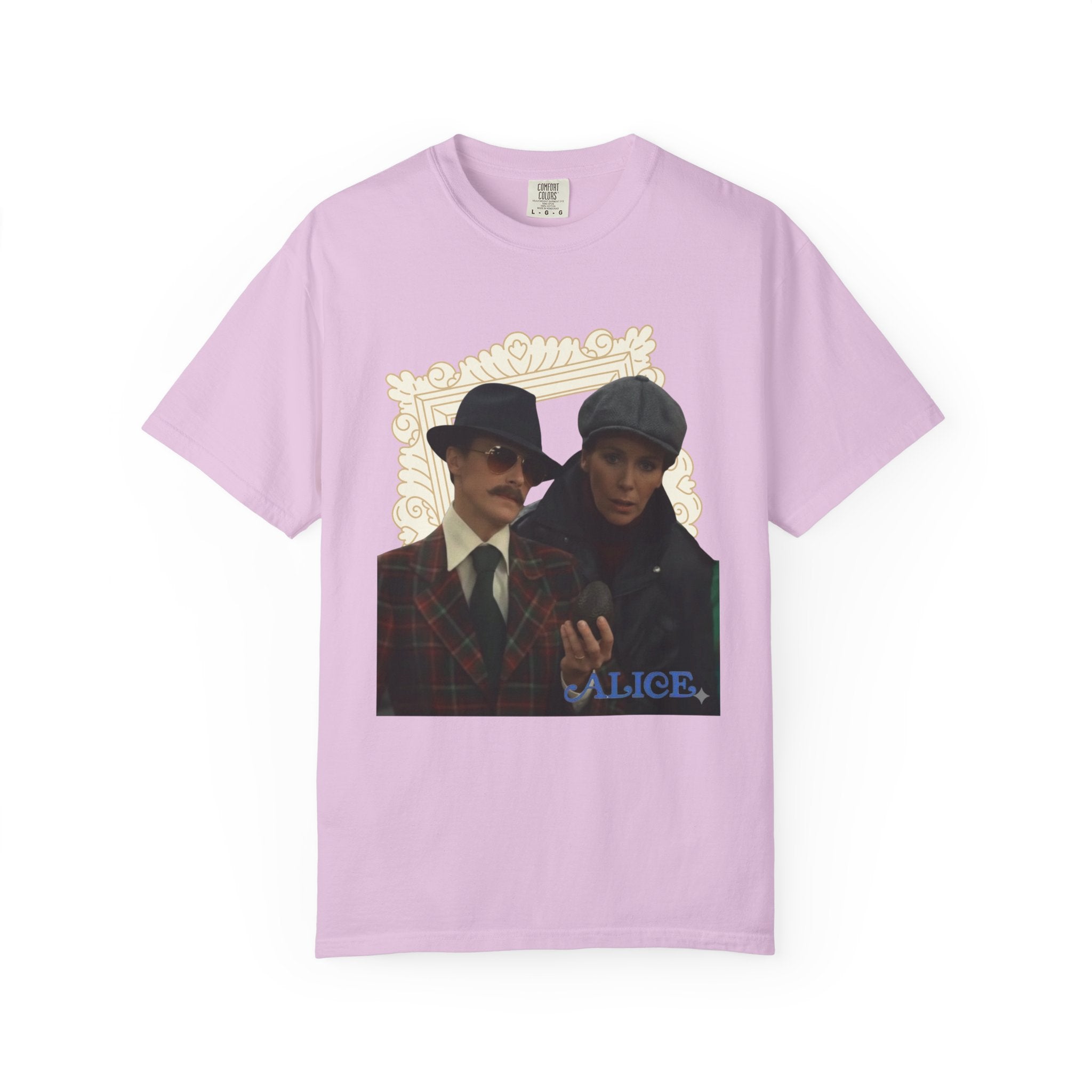 Alice Tv Show- Sam Buttler & Team Vintage Detective Portrait T-Shirt — 'Alice' Graphic Tee - Creations by Chris and Carlos