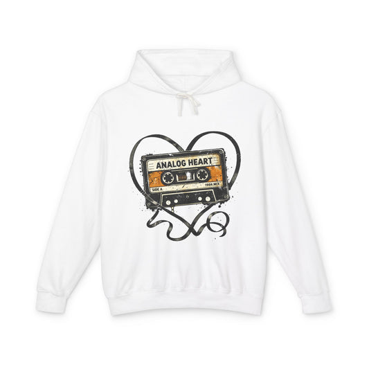Analog Heart Cassette Hoodie - Creations by Chris and Carlos