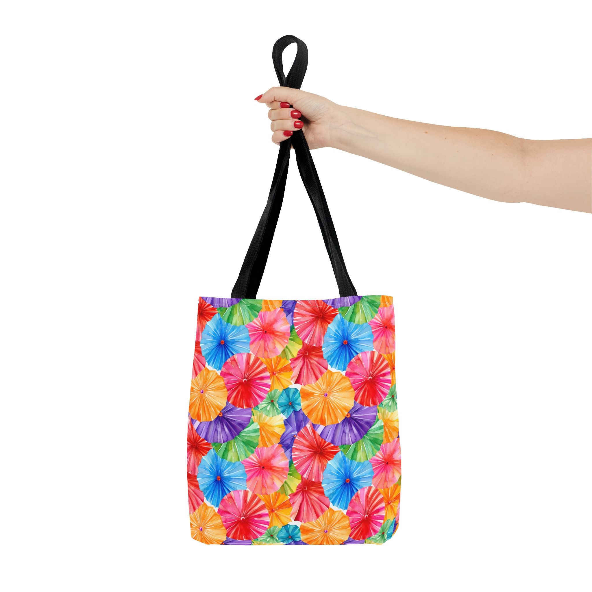 Sol y Alegría (Sun and Joy) Collection- Cactus Succulent Pattern Microfiber Blanket Soft Velveteen Throw for Home & Garden Lovers Colorful Paper Parasol Pattern Tote Bag — Vibrant Summer Beach Market Bag - Creations by Chris and Carlos