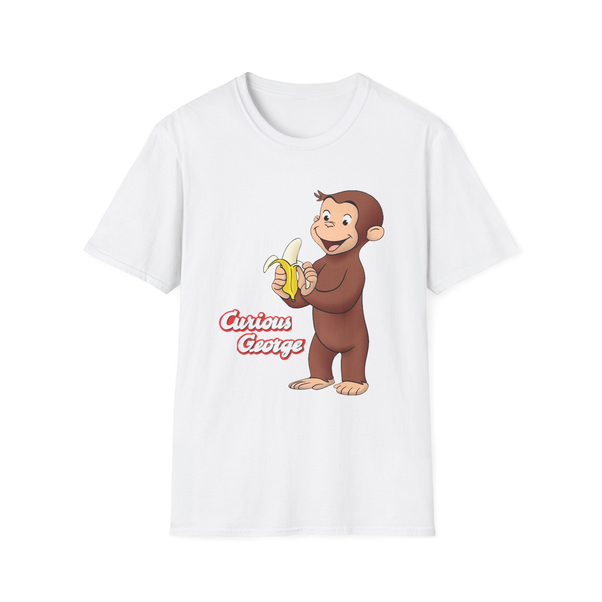 Curious George Banana Graphic T-Shirt - Creations by Chris and Carlos
