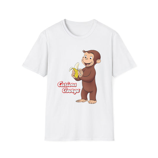 Curious George Banana Graphic T-Shirt - Creations by Chris and Carlos