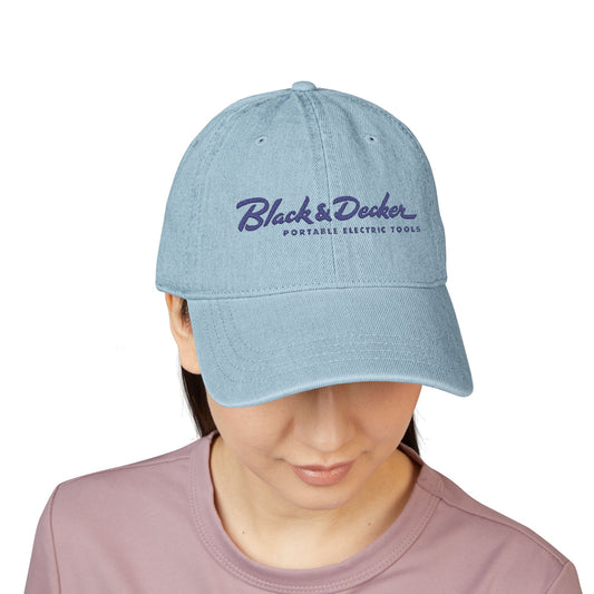 Denim Hat (Embroidery) - Creations by Chris and Carlos