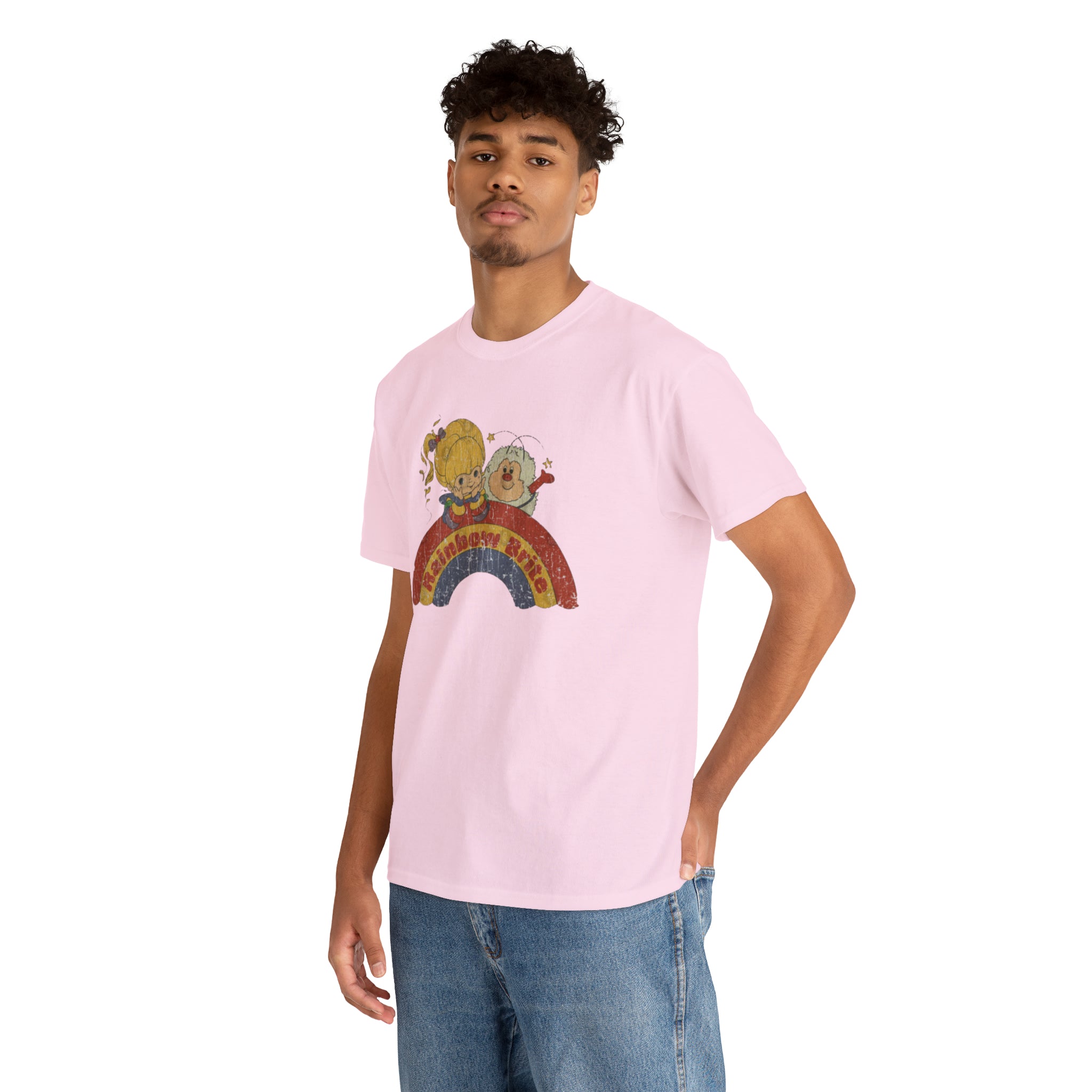 Rainbow Bright- Unisex Heavy Cotton T-Shirt - Creations by Chris and Carlos