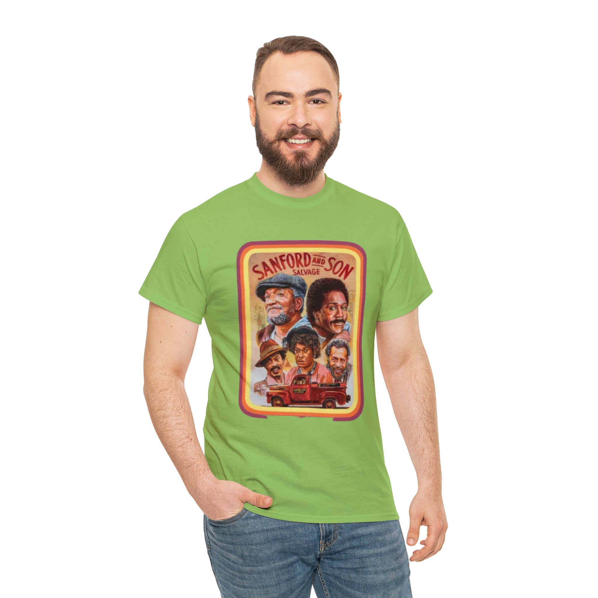 Sandford and Son 70's TV Show- Unisex Heavy Cotton T-Shirt - Creations by Chris and Carlos