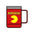 Pac-Man- Coffee Mug Tumbler, 15oz