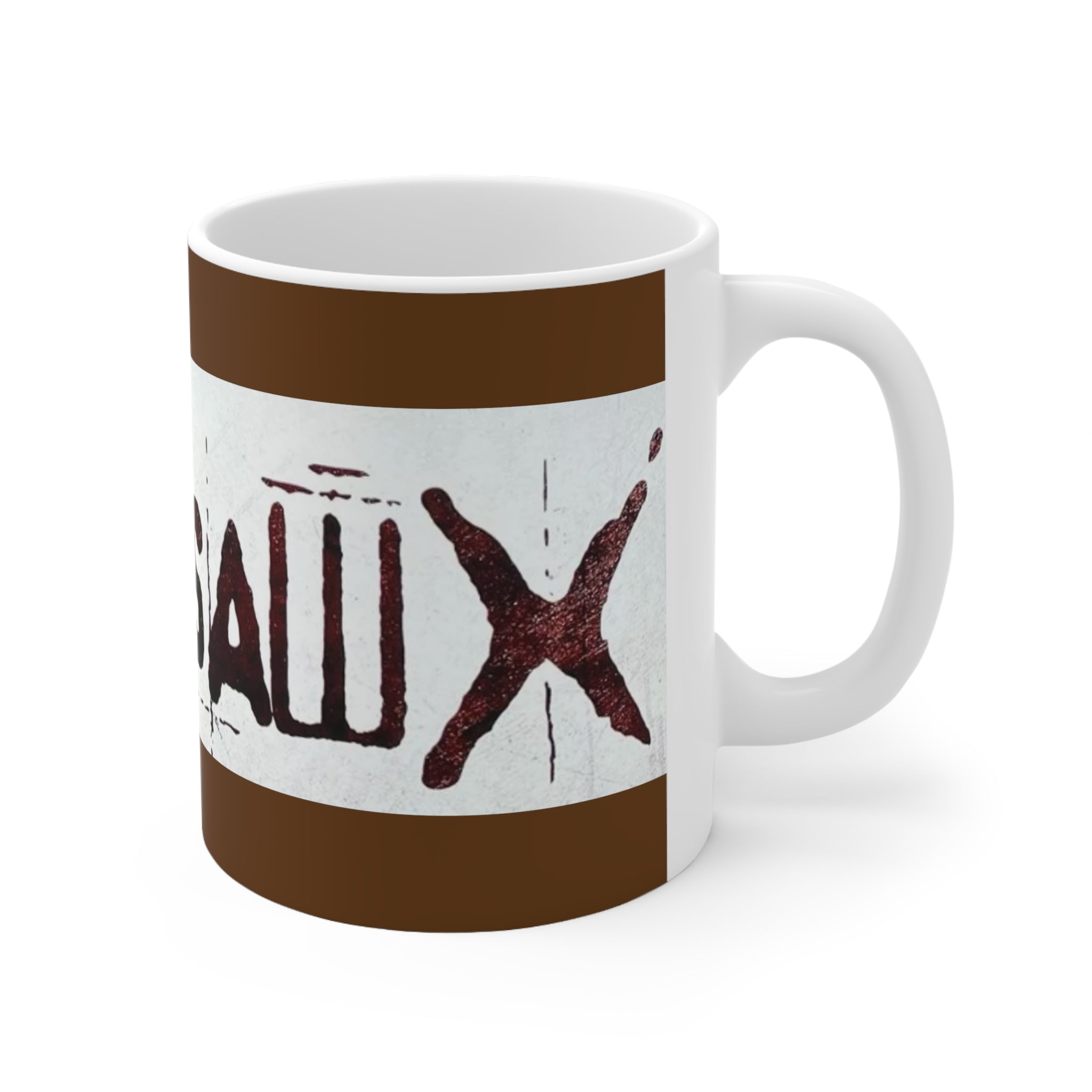 Saw X Movie-  White Ceramic Mug - Creations by Chris and Carlos
