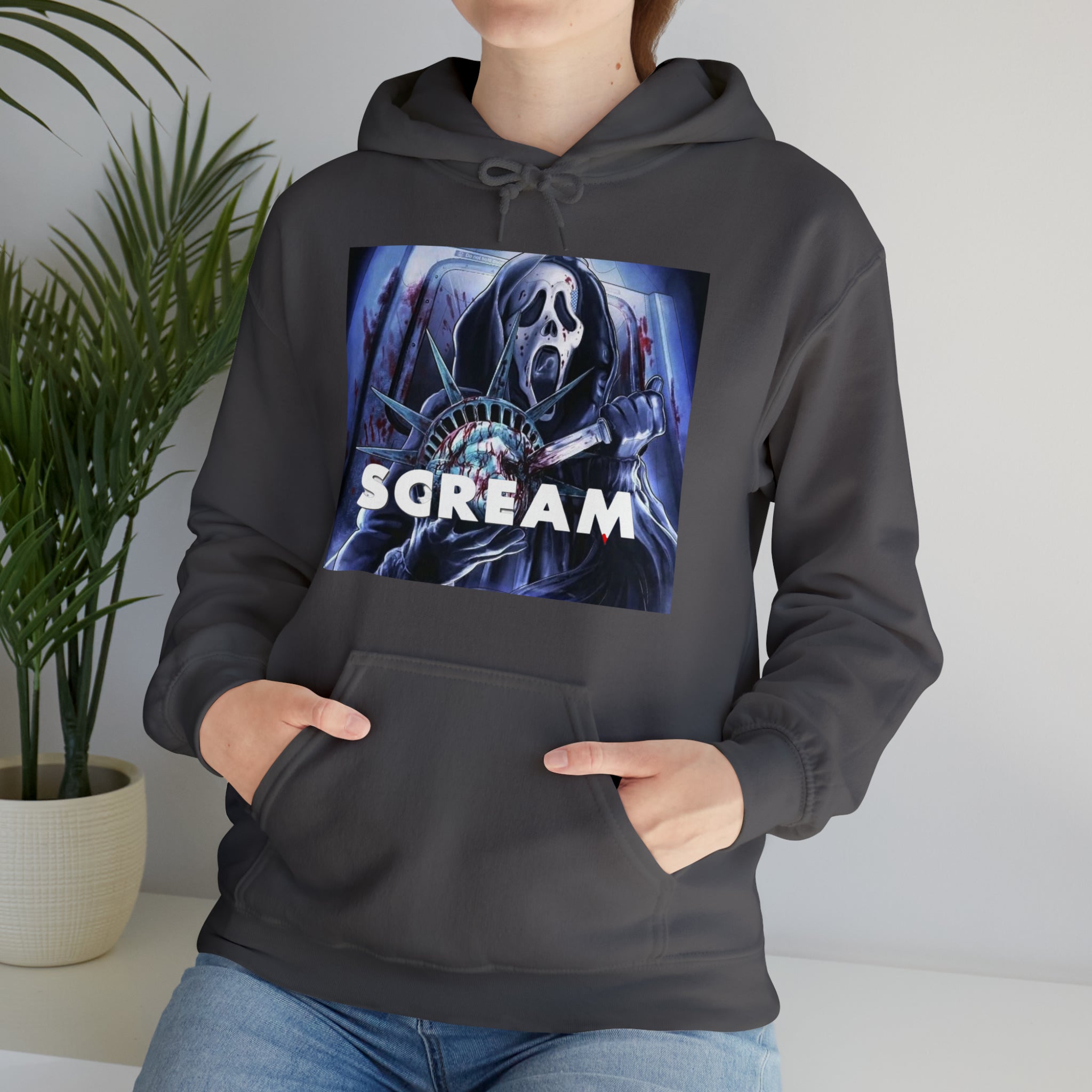 Scream- Unisex Heavy Blend™ Hooded Sweatshirt - Creations by Chris and Carlos