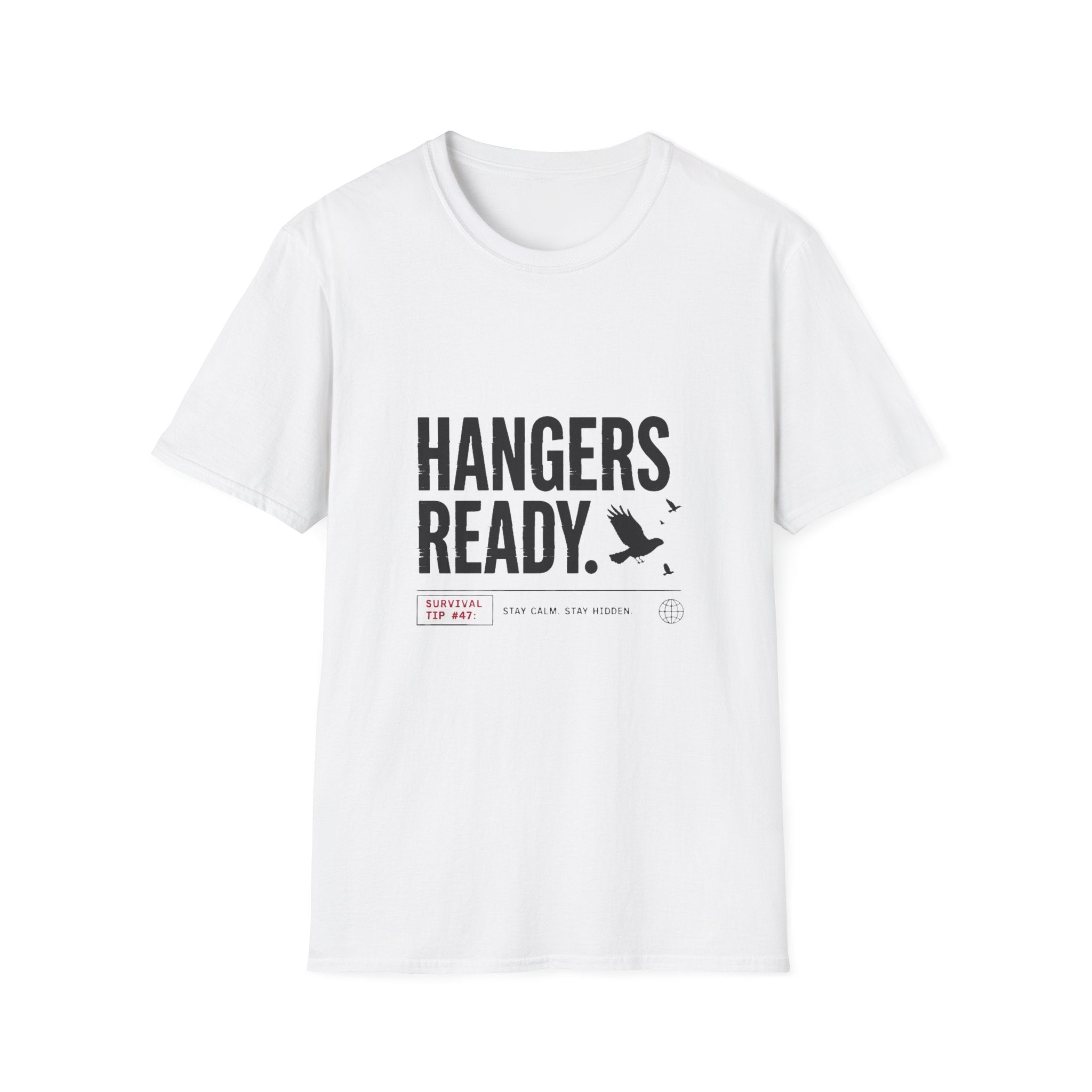 Hangers Ready T-Shirt – Casual Graphic Tee for Birdwatchers & Outdoor Fans - Creations by Chris and Carlos