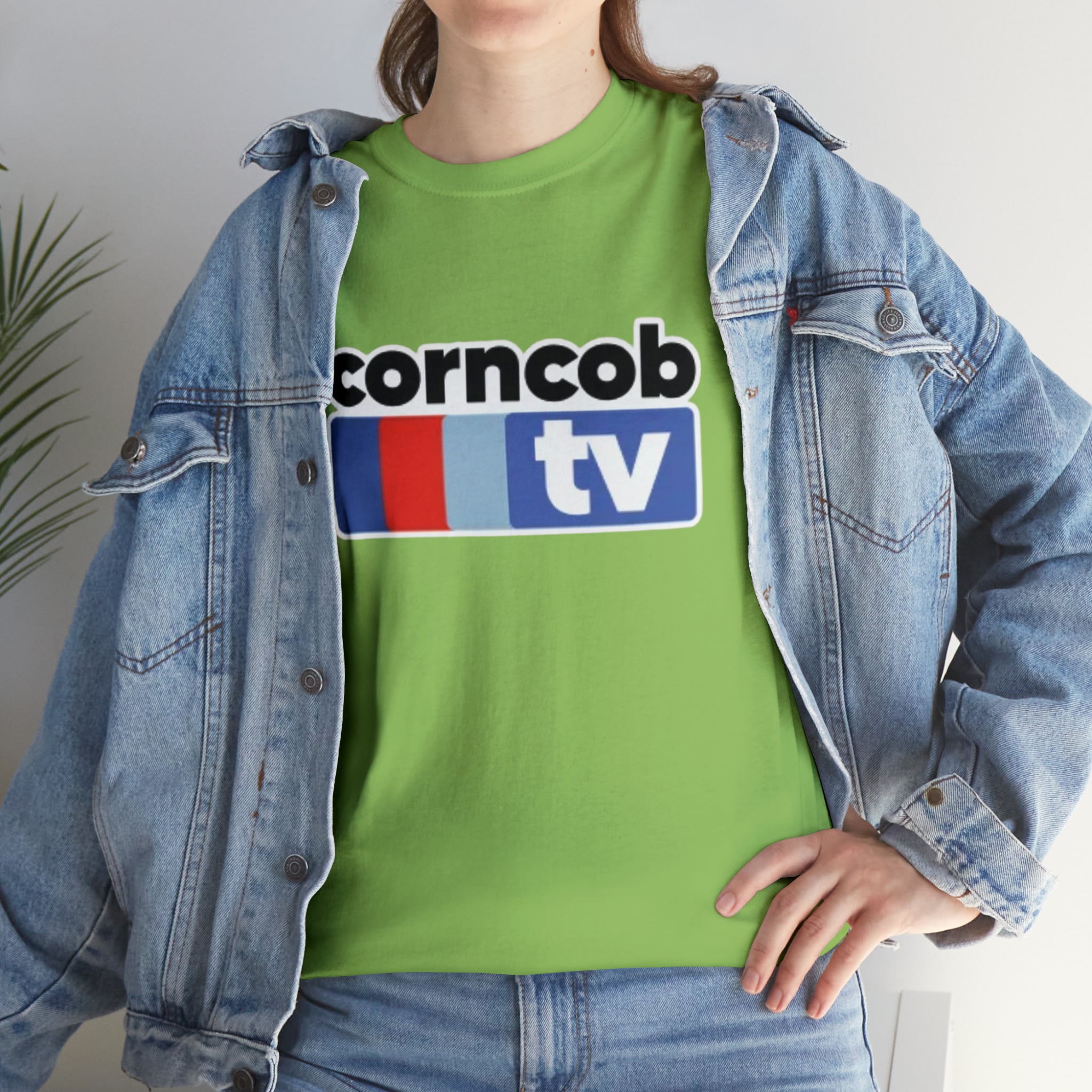 Corncob Tv- Unisex Heavy Cotton T-Shirt - Creations by Chris and Carlos