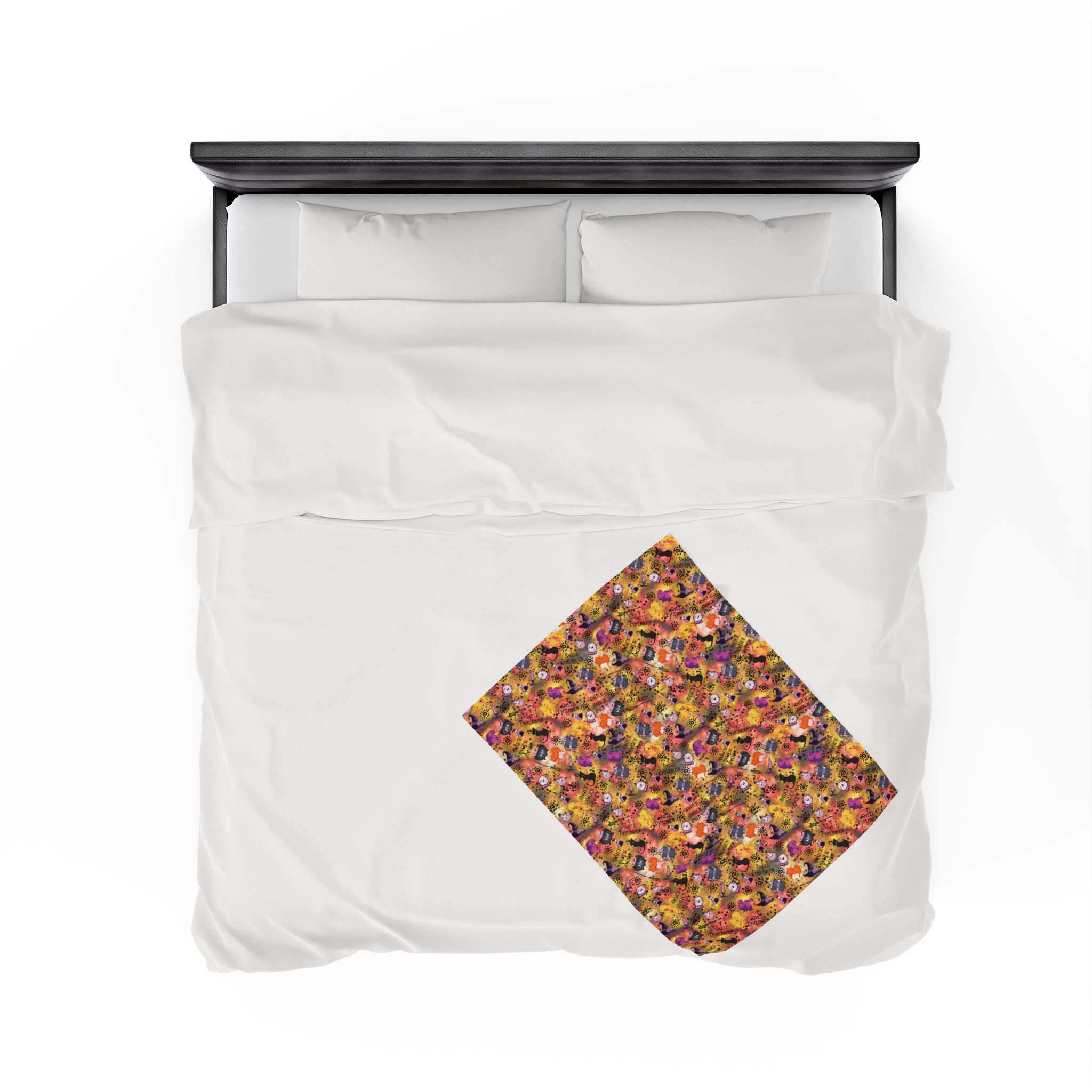 Hocus Pocus- Velveteen Plush CuddleLux Bliss Blanket - Creations by Chris and Carlos