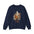 Pumpkin Season Crewneck Sweatshirt | Autumn Pumpkin Stack, Plaid Fall Decor