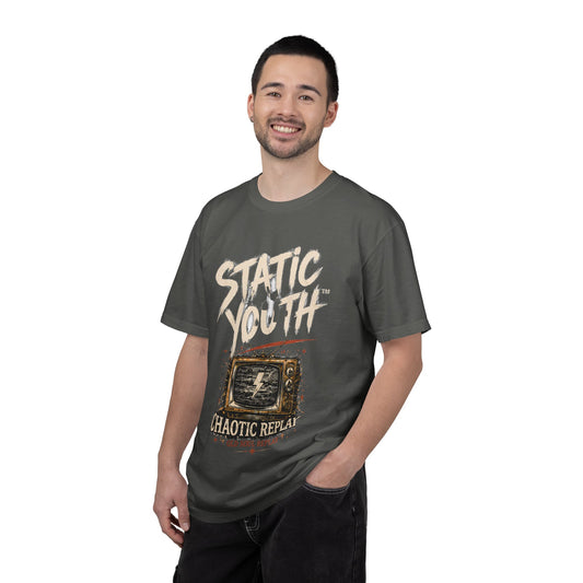 Static Youth "Chaotic Replay" Graphic T-Shirt - Creations by Chris and Carlos