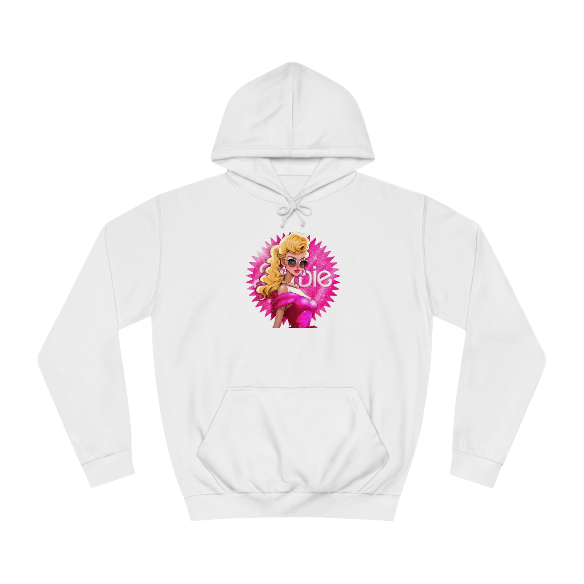 Barbie- Unisex College Hoodie - Creations by Chris and Carlos