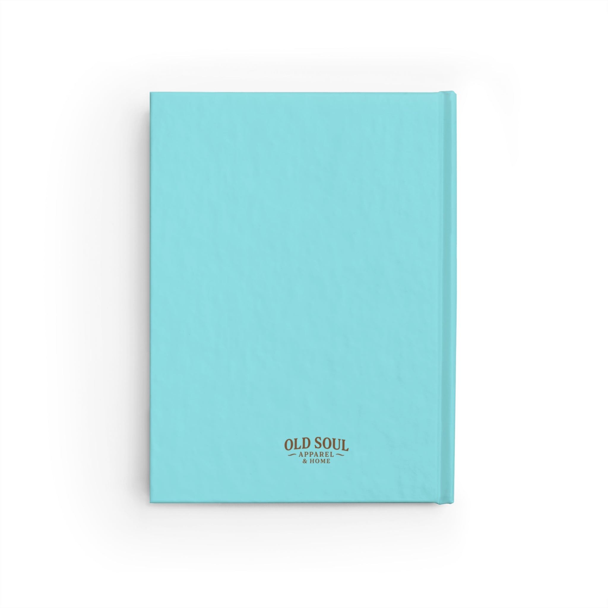 Fashion Sketch Journal — Turquoise 'Old Soul' Hardcover Notebook - Creations by Chris and Carlos
