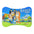 Bluey Pet Feeding Mat — Custom Name Holiday Bone Placemat