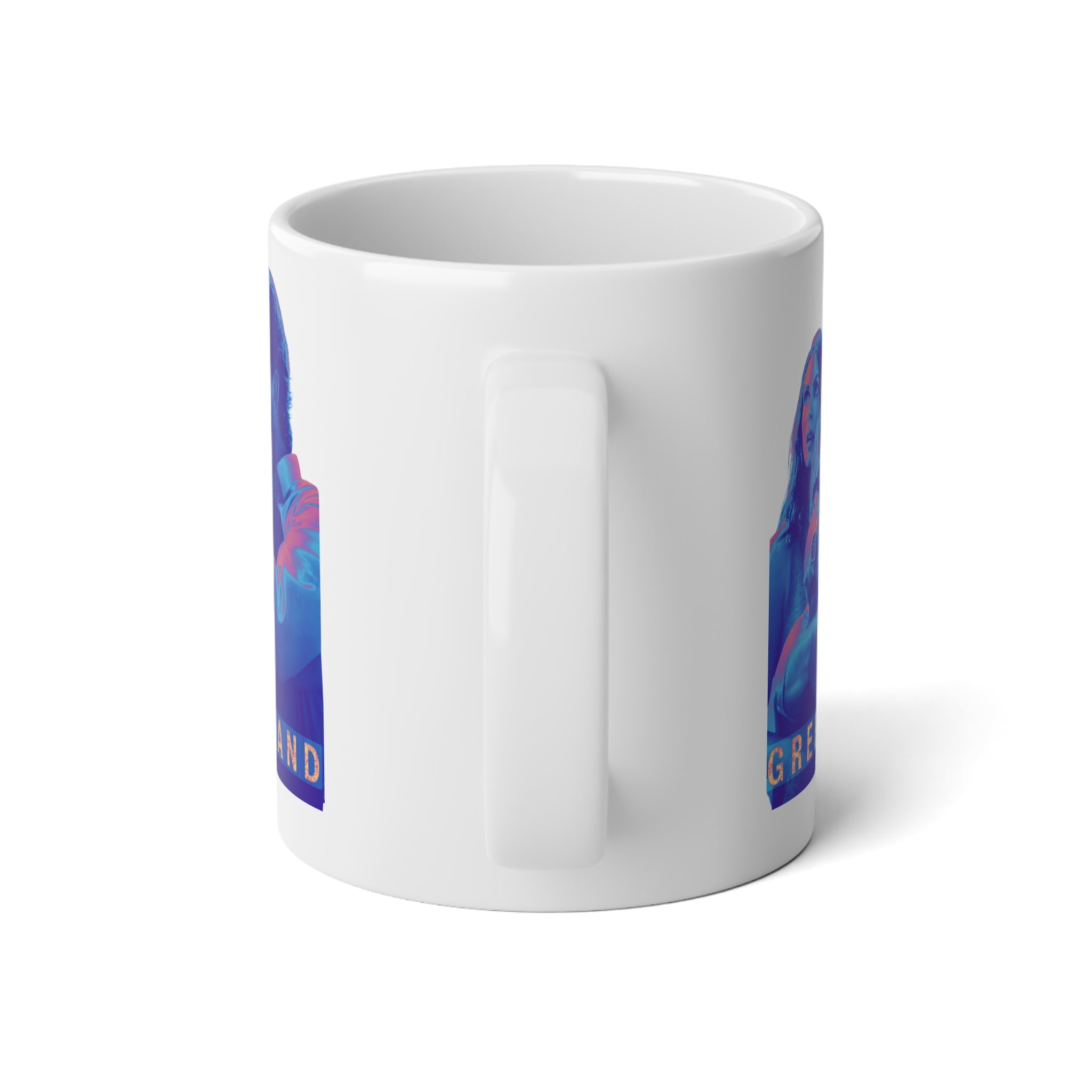 20oz Jumbo Mug — Greenland Trio Photo Design - Creations by Chris and Carlos