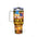 40oz Puerto Rican Luau Tumbler — "Flow de Marquezina" Tropical Vacuum Mug