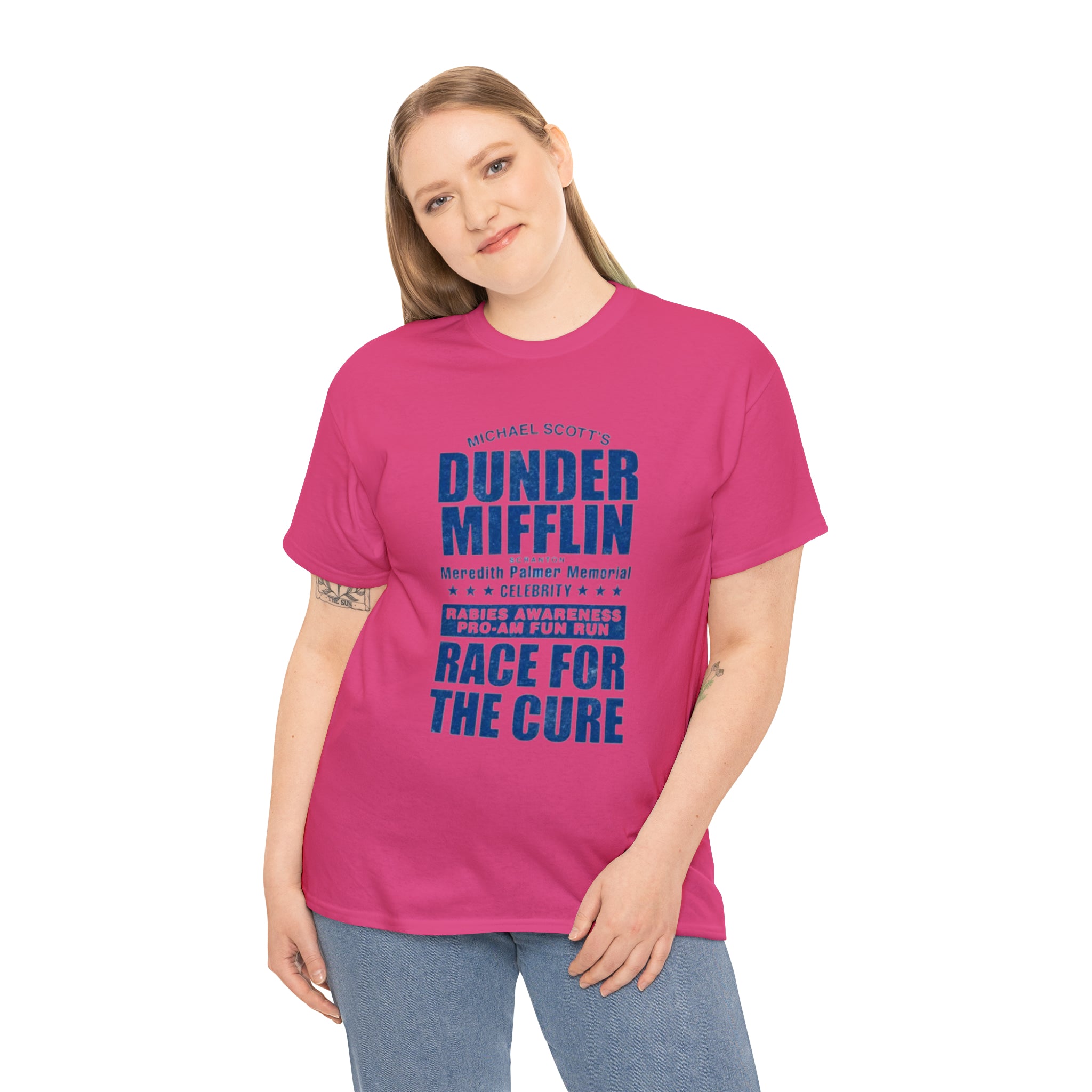 Race for the Cure- Unisex Heavy Cotton T-Shirt - Creations by Chris and Carlos