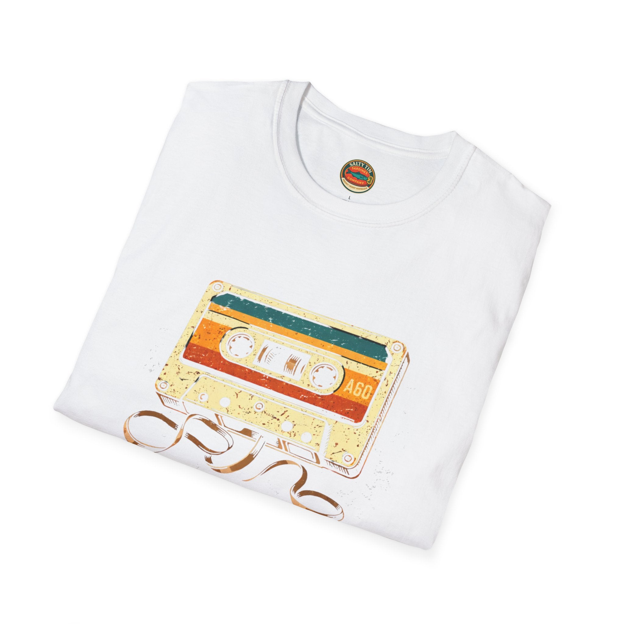 Analog Soul Cassette T-Shirt — Retro Music Vintage Tape Tee - Creations by Chris and Carlos
