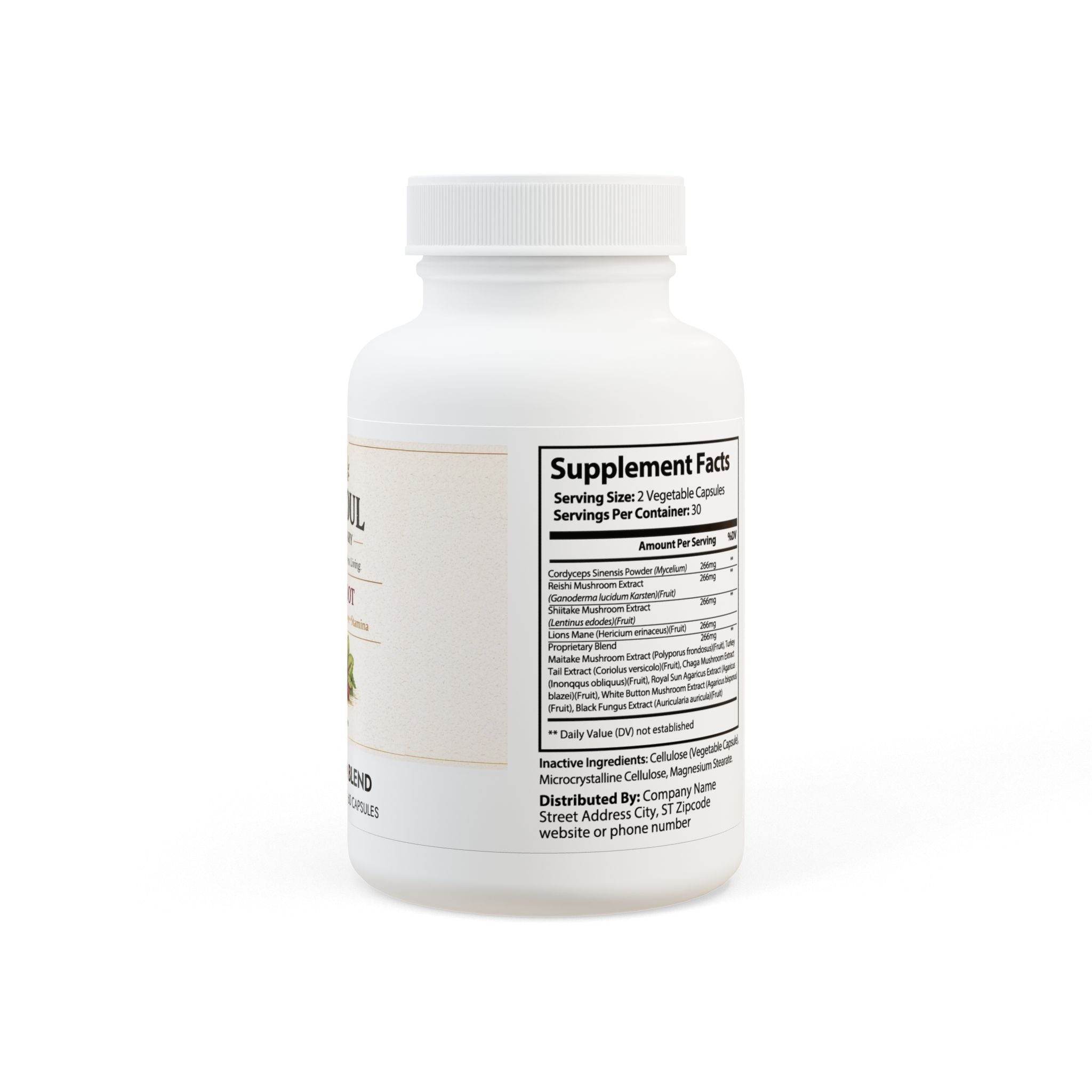 Beetroot Supplement (60 Capsules) - Creations by Chris and Carlos