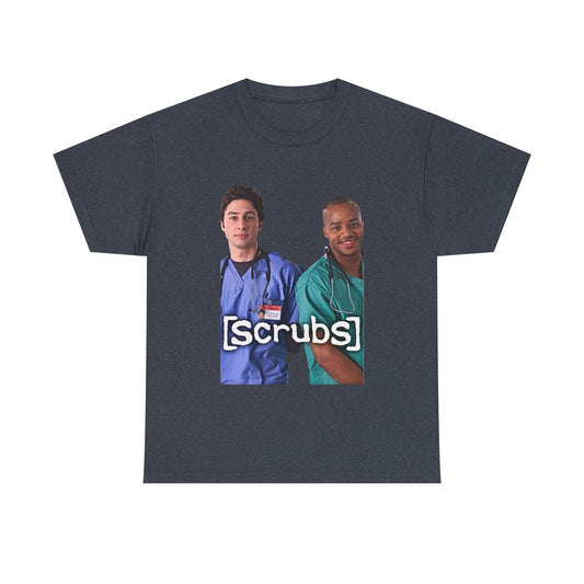 Scrubs TV Medical Tee — Retro Nurse & Doctor Graphic Shirt - Creations by Chris and Carlos