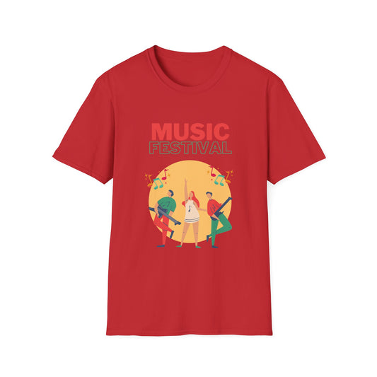 Music Festival T-Shirt — Live Band Concert Graphic Tee - Creations by Chris and Carlos