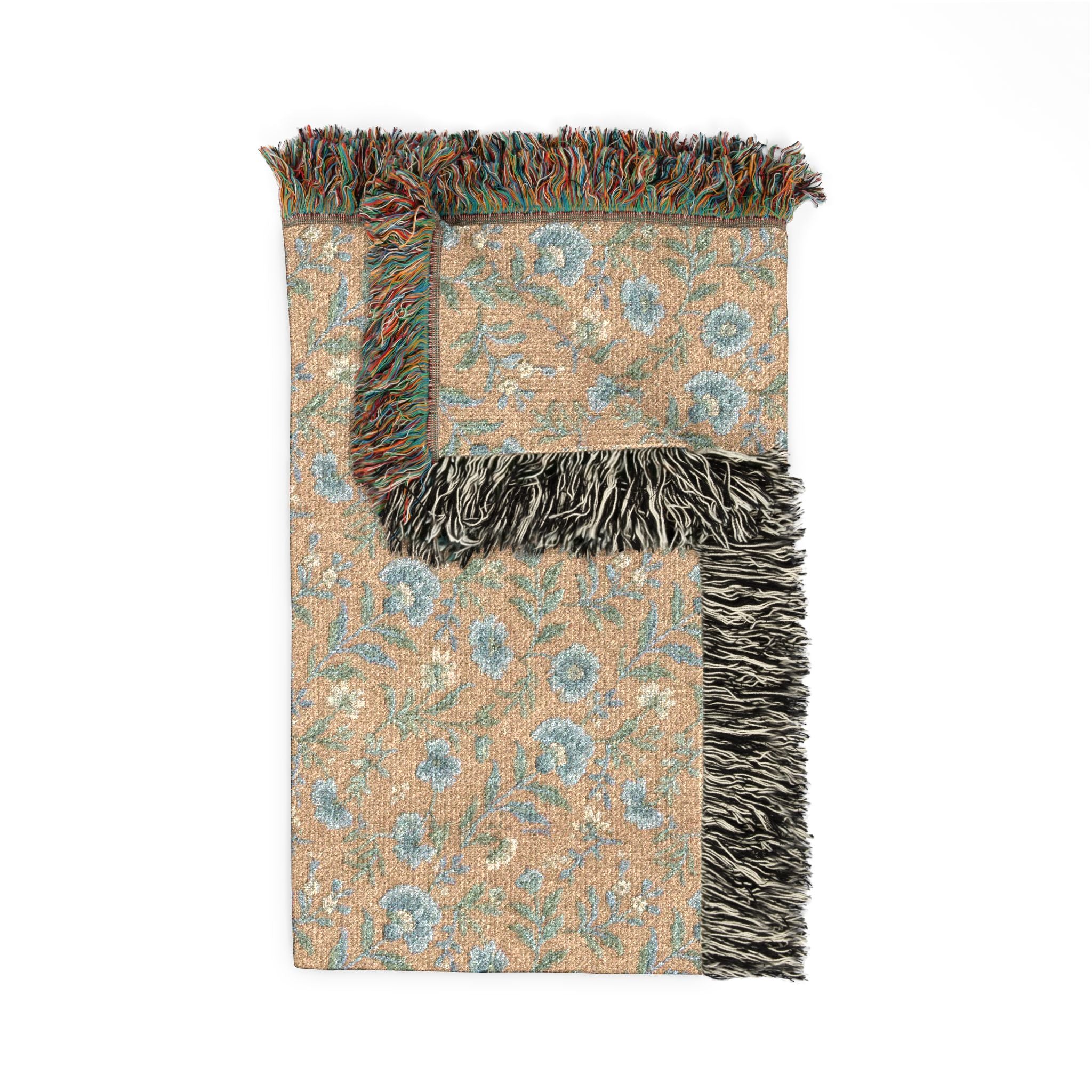 Plumstead Manor Patterned Woven Blanket — Reversible Geometric Throw for Cozy Home Decor - Creations by Chris and Carlos