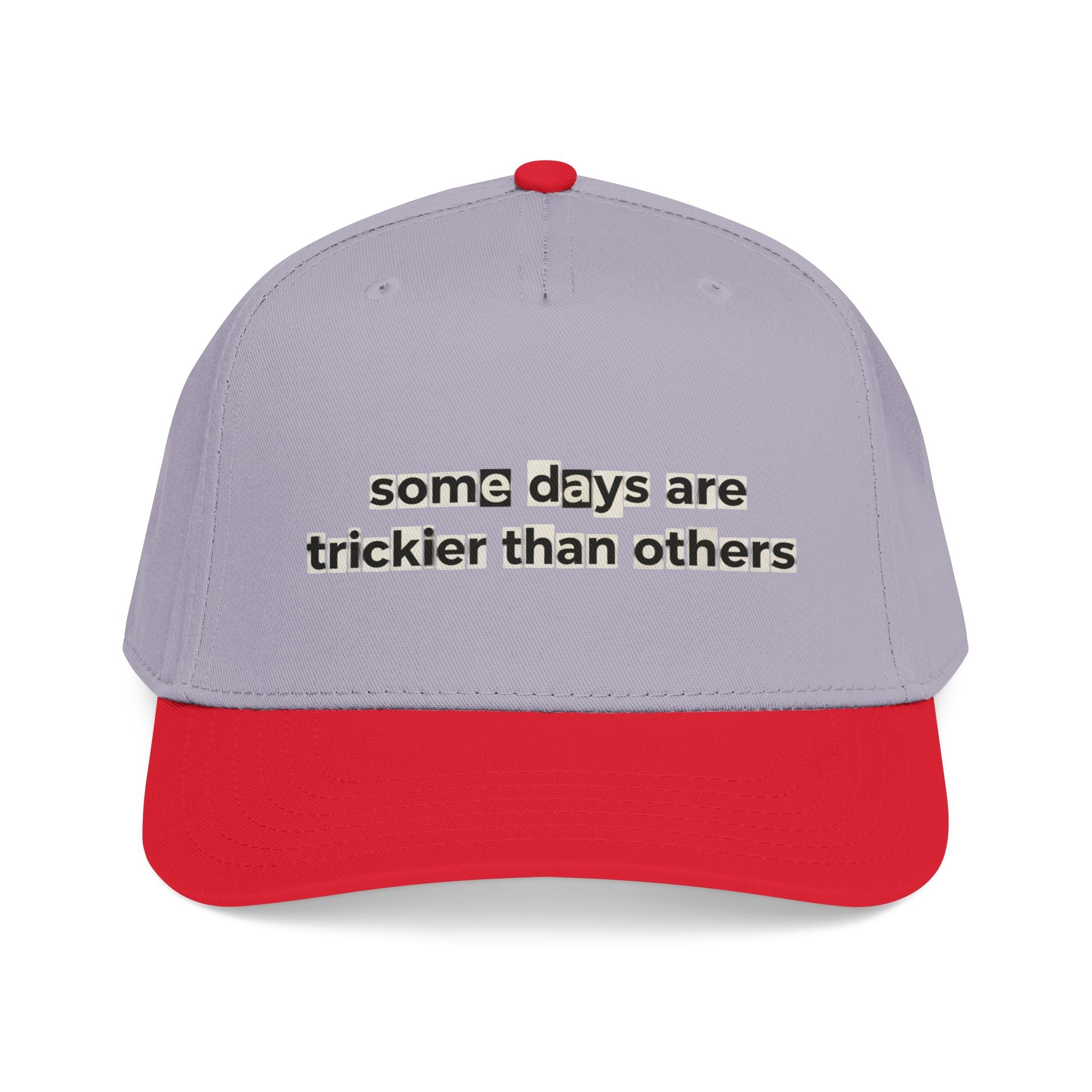 Baseball Cap — "Some Days Are Trickier Than Others" Patch - Creations by Chris and Carlos