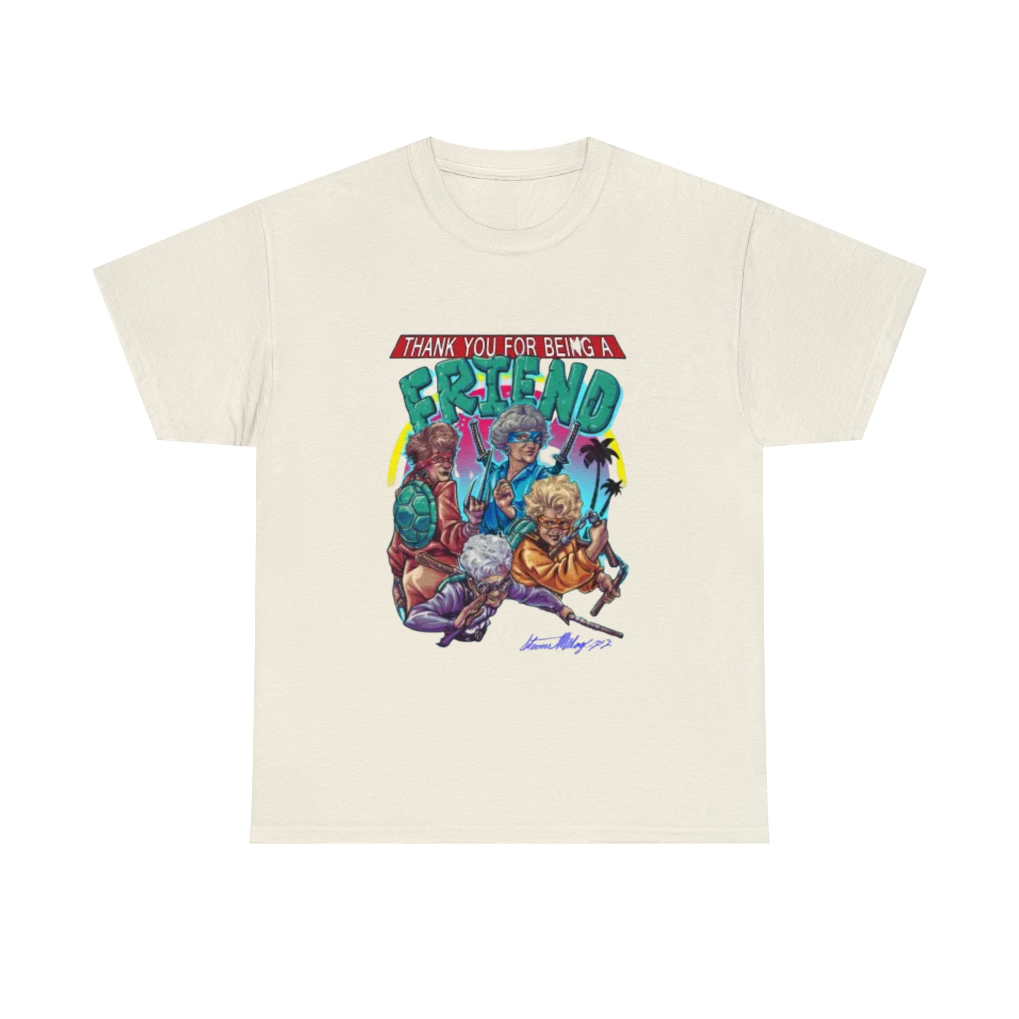 The T-Shirtnage Mutant Ninja Turtles- Unisex Heavy Cotton T-Shirt - Creations by Chris and Carlos
