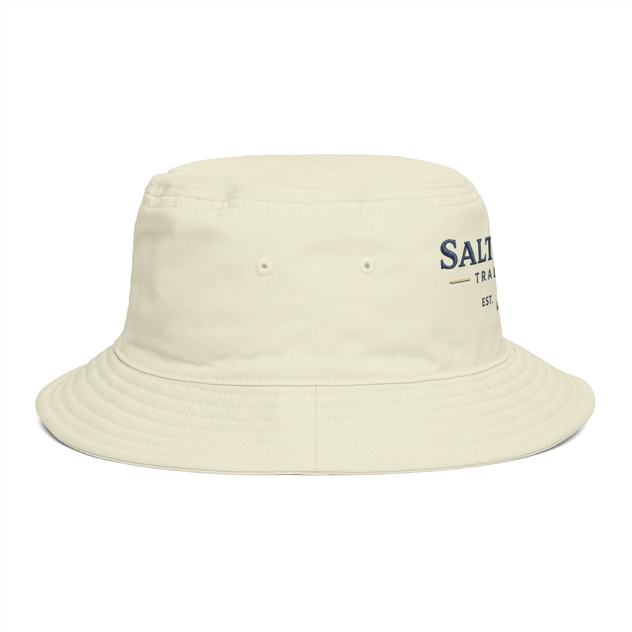 Salt & Shell Trading Co. Bucket Hat — Nautical Anchor Summer Beach Hat - Creations by Chris and Carlos