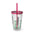 Powered by Plants- Sunsplash Tumbler with Straw, 16oz