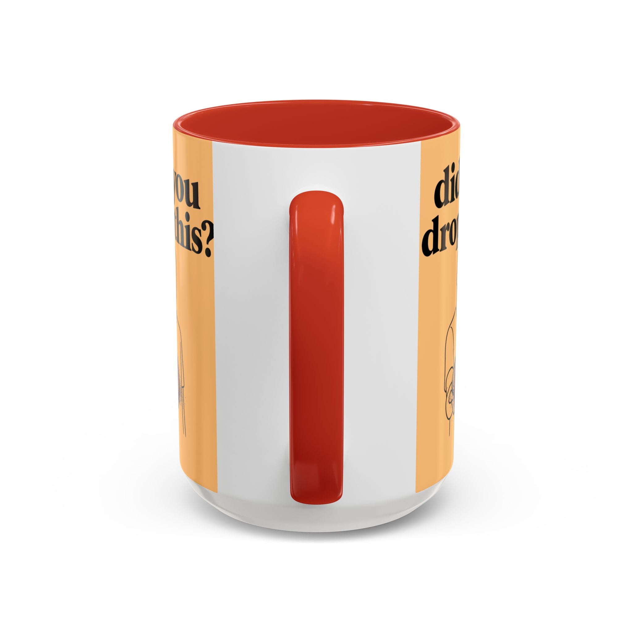 Did You Drop This? Brain Illustration Accent Coffee Mug - Creations by Chris and Carlos