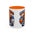 Let's Go Knicks! Basketball Fan Accent Coffee Mug