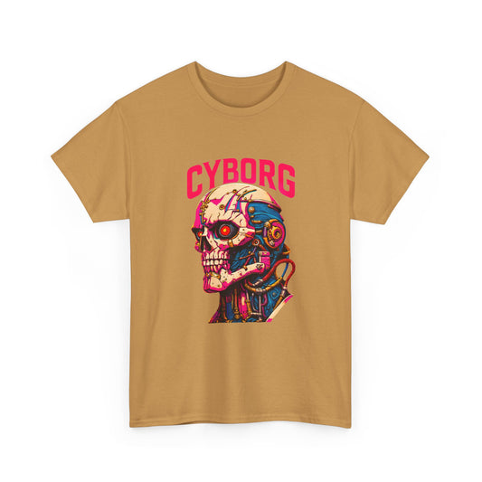 Cyborg Unisex Heavy Cotton Tee - Creations by Chris and Carlos