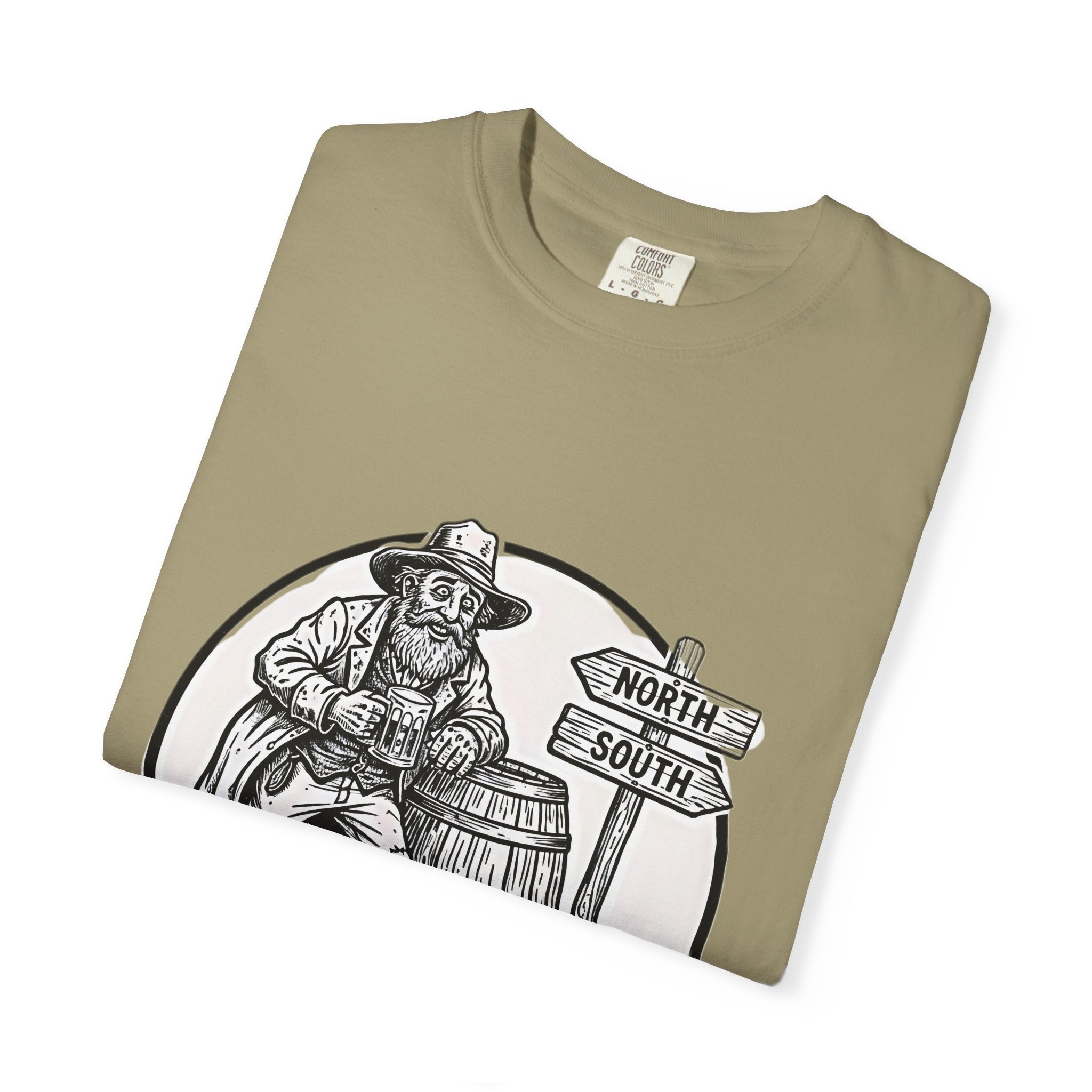 Drunk as Cooter Brown T-Shirt — Vintage Country Barrel Graphic Tee - Creations by Chris and Carlos